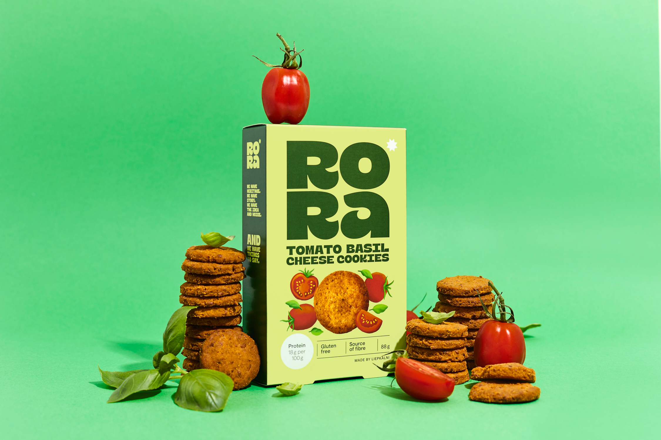 Tomati-basiiliku juustuküpsised