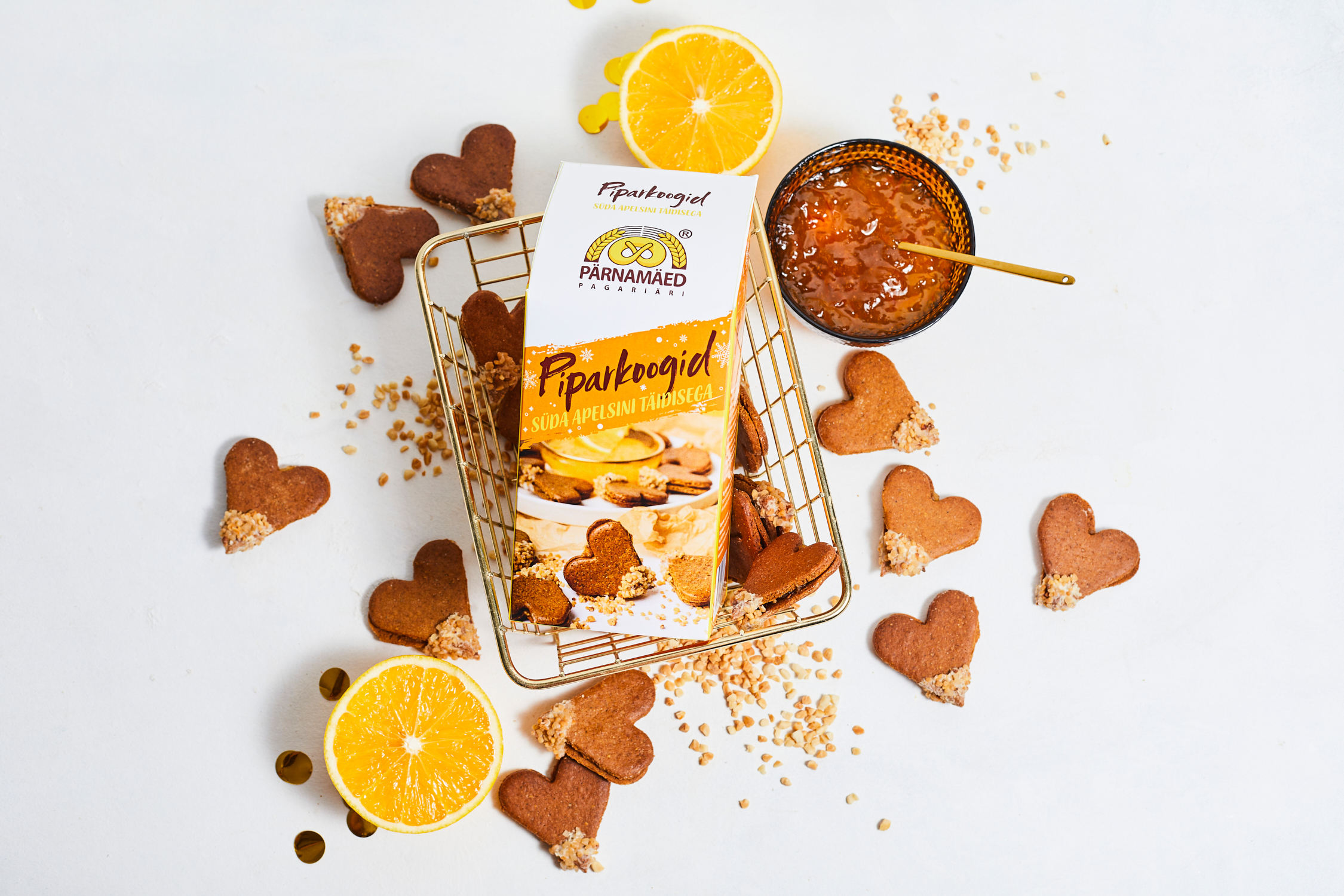 Piparkoogisüda apelsini täidisega